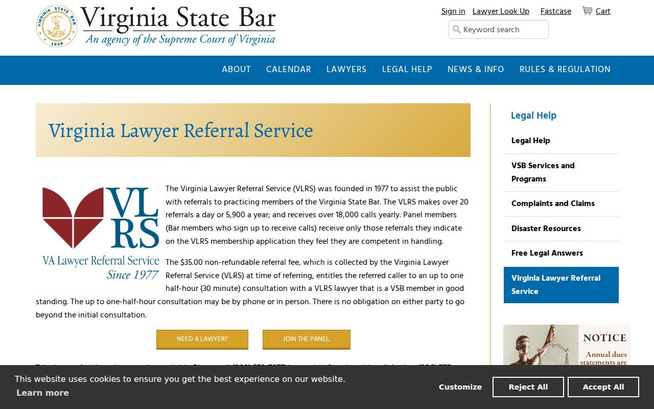 Clinchco criminal case legal referral resource